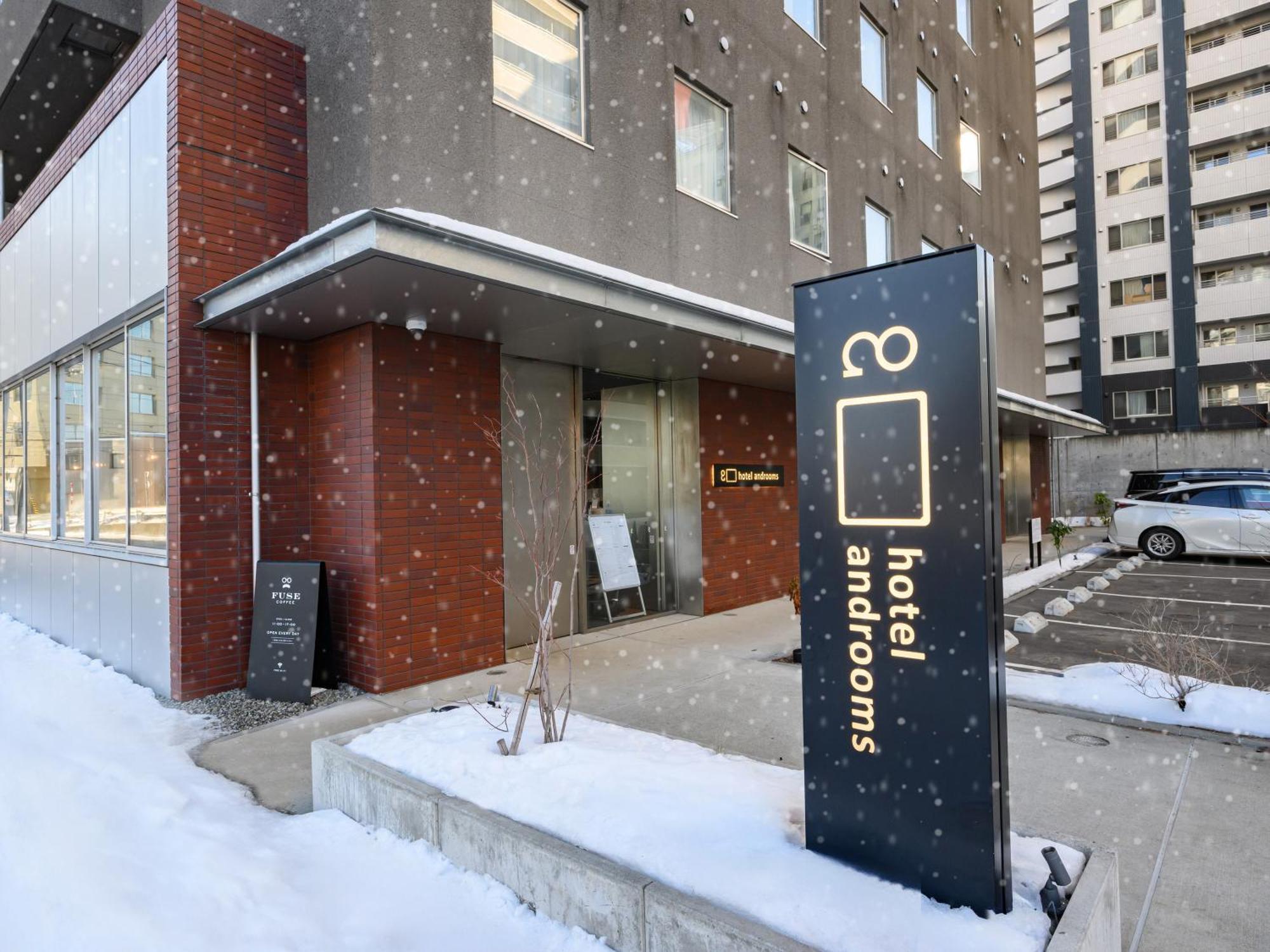 Hotel Androoms Sapporo Susukino Exterior foto